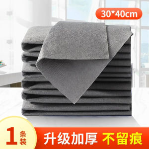 Magic Glass Cleaning Cloth No Water Marks Mirror Cleaning Tool Thickened Microfiber Household Cleaning Tool Non-Disposable