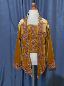 Atasan Kebaya Bludru Kutubaru Klabang Anak Gunungan