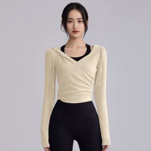 SKINOFSKIN | Fitted V-Neck Motion Tee Long Sleeve