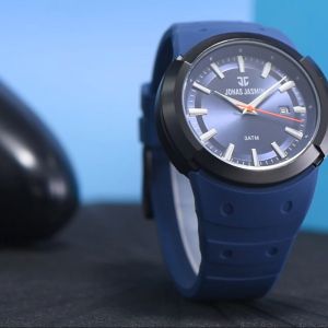 Jam Tangan Original Jonas Jasmin 5395 Analog Tanggal Karet Rubber