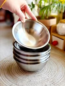 Bát ăn cơm inox LUNKAI bát inox LUNKAI bát inox cách nhiệt bát inox bát inox chống nóng