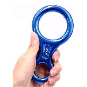 R.joy - Figure 8 Descender Ring Aviaton Aluminium Alloy 35KN Climbing & Safety gear