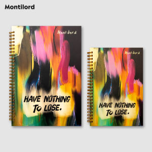 Montilord Thickened B5A5 Grid Notebook Smooth Portable Eye-Protection High-Efficiency Simple Flat-Laying American Style Notebook