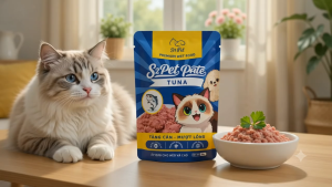 S2 Pet Pate Cho Chó Mèo Vị Cá Ngừ 85g Combo 12 Gói Tăng Cân Dễ Tiêu Hóa