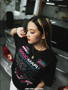 NEON DRIFT - V165 - GOODMAFIA - JDM COLLECTION - PREMIUM BLACK ONLY Menswear