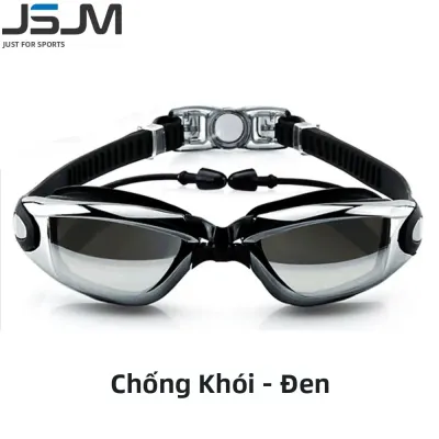 Kính Bơi Chuyên Nghiệp JSJM Dành Cho Người Lớn Chống Mờ Điều Chỉnh Được Chống Thấm Nước Chất Liệu Silicon Dành Cho Nam Và Nữ