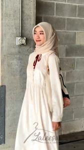 LALEESA Gaun Wasila Retro Parisienne Muslimah Dress