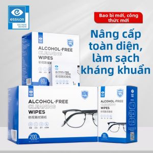 Essilor | Khăn Ướt Vệ Sinh Kính Không Cồn