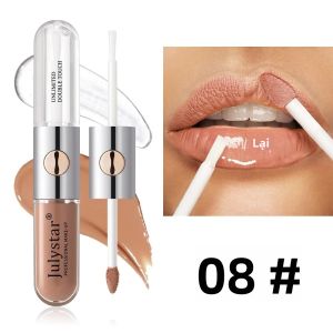 Son Môi Và Son Bóng Hai Đầu 2 Trong 1 Không Thấm Nước Lâu Trôi Lì Mịn Hoàn Thiện Như Satin Dành Cho Mọi Tông Màu Da Da Nhạy Cảm Sử Dụng Hàng Ngày