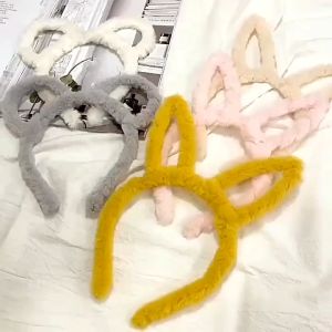 BANDO LUCU KARAKTER HEWAN BULU HALUS BONDU MOTIF telinga KUPING KELINCI KUCING BERUANG BANDANA CAT BEAR RABBIT WANITA ANAK DAN DEWASA Wanita Cewek Korea Korean Style FASHION