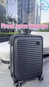 【SG Stock &Free Gifts】Cabin Luggage With Laptop Compartment 20/24/28 Inch Luggage Expandable Anti-theft Luggage With Recessed TSA Lock Luggage Bag With Front Opening Luggage Bag With Wheels行李箱旅行箱