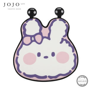 Ice Silk Car Seat Cushion Cartoon Rabbit Design Summer Cooling Pad Automobile Comfortable Driving Headrest Non-Brand G41654