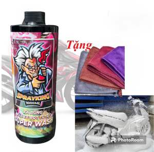 Nước Rửa Xe Sprayking Mẫu Mới Tăng Cuờng Chất Làm Bóng