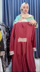DELISA GAMIS SHAKILA: Plat Acrilik Gamis Syari Nyaman & Modern