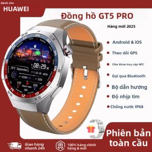 Đồng Hồ Thông Minh DT5pro 2025 Android iOS 4GB Bộ Nhớ Lớn Định Vị GPS Nghe Nhạc MP3/MP4 Theo Dõi Thể Thao Đồng Hồ Thể Dục Đo Nhịp Tim