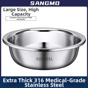 Food-grade 304 Stainless Steel Large Kitchen Basin
