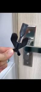 Portable Door Lock Travel Security Door Locker Travel Lockdown Locks for Additional Safety and Privacy Protion 阻门器 安全锁