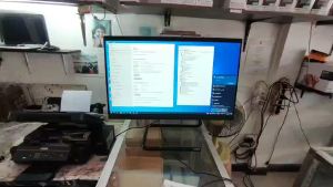 คอมพิวเตอร์มือสอง Lenovo รุ่นideacentre A340-22IWL// CPU INTEL Corei3-10110U 2.59GHz// Ram 8GB// SSD M.2 256GB// 22"LED