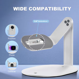 3 IN 1 Desktop Wall Mounted Celling Suspended Universal Projectors Bracket Holder Stand Mount 360° Free Rotate Projector Bracket