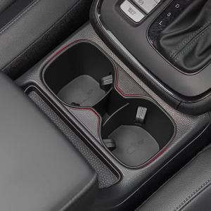 For Honda CR-V 2023 2024 2025 CRV 6th Gen Hybrid TPE Car Center Console Storage Box Water Cup Holder Container Organizer Tray