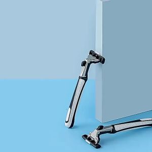 เครื่องโกนหนวดด้วยมือ คมสำหรับการกำจัดขน (ชุดมีดโกน 1 ด้าม + 30/48 ใบมีด มีดโกน )สองเลือกได้ G3093