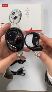 หูฟังบลูทูธ XG99 รุ่นใหม่พร้อมระบบแปลภาษา AI อัจฉริยะ พร้อมแบตเตอรี่อายุการใช้งานยาวนานพิเศษ หูฟัง OWS แบบไม่ใส่ในหูพร้อมลำโพงภายนอกแบบห้อยหู