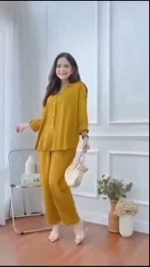 Viana One Set Piyama Series / Sleepwear Jumbo LD 120 / Setelan Baju Tidur