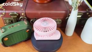 LinJn F11 Portable Handheld Fan: Perfect for Travel & Outdoor Activities