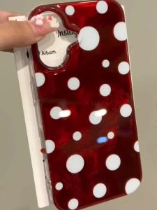 Christmas Red Cirular Dot Phone Case For Honor 400 200 90 Smart Pro Magic7 6 5 70 Lite X9a X9c X9b X8a X8b X8c X6c X7b X7c Cover
