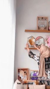 Mahar Type Terarium 30cm / Mahar Terarium / Mahar Kaca / Mahar Gold Mirror Akriklik