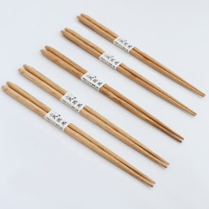 Bộ Thìa Gỗ Ginkgo Chống Trượt Bộ Đồ Ăn Gia Đình Bộ Thìa Phong Cách Nhật Bản Bộ Đồ Ăn Bằng Gỗ Thủ Công Bộ Đồ Ăn Gia Đình