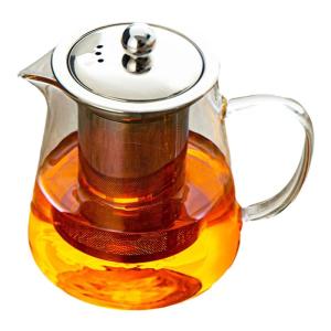 GIANXI | Glass Tea Pot with Tea Separation and Heat Resistance