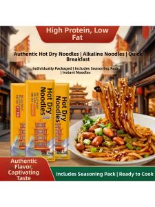 Regional Alkaline Noodles Instant Breakfast