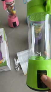 Portable Electric Juicer Cup Fruit Smoothie Maker USB Charging Stainless Steel Blade Fitness Baby Food