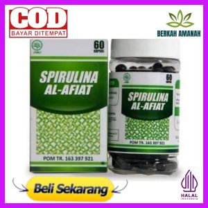 Spirulina Al Afiat 60 Kapsul Suplemen Kesehatan