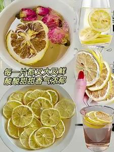 FANZUZHEN | Dried Lemon Slices Fragrant No Sugar Freeze Dried