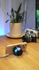 (รับประกัน 1 ปี+ของแถม) BEGD Magnetic ลำโพงบลูทูธ RGB ลำโพงไร้สายบลูทู ธ ขนาดเล็ก Bluetooth 5.4 HiFi คุณภาพเสียงรอบทิศทาง แบบพกพาได้ TYPE-C ชาร์จได้ กล่องเสียงแบบไร้สาย