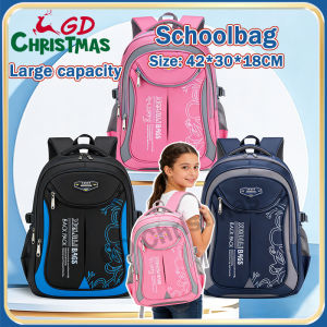 Large Backpack Nylon Waterproof School Bags Childrens School Backpack
