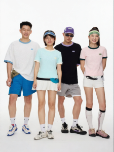 OWOX | Áo Thun Cổ Tròn Thể Thao Phong Cách Dễ Thương Slim Fit Cho Đôi