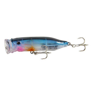 1PC 7Cm/9.4G Nổi Popper Wobbler Crankbait Mồi Nhân Tạo Cho Cá Chép Câu Cá Đại Dương Bãi Biển Sông Hồ Hồ Chứa Đá