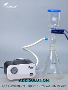 JOANLAB 1000ml Vacuum Filter Apparatus Laboratory Equipment Glass Filter Sand Core Liquid Solvent Membrane Filter