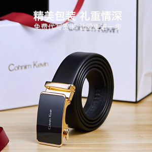 Thắt lưng nam Cohnim kevin da cao cấp mặt hợp kim khóa tự động sang trọng lịch lãm TL83