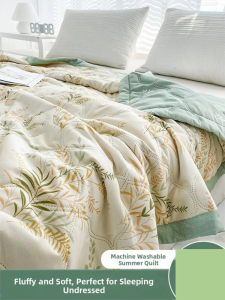 JIFANPAUL | Summer Lightweight Air Conditioner Blanket Cotton Washable