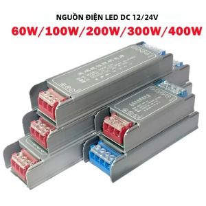 DC 12V 24V Chuyển Đổi Nguồn Điện Đèn Lái AC176-264V Adapter 60W-400W Tắt Tiếng Chiếu Sáng Biến Áp Cho Chiếu Sáng Gia Đình