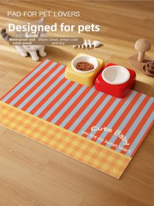 Anti-slip Anti-stain Waterproof Pet Feeding Mat
