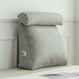 Băng Mùa Hè Lụa Thảm Cây Nho Gối Đầu Giường Mềm Đệm Hỗ Trợ Lưng Sofa Gối Thắt Lưng Trang Trí Phòng Ngủ Phong Cách Hiện Đại Tối Giản