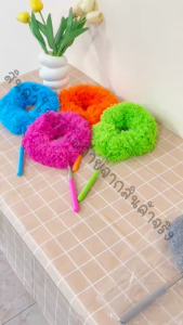 TAGO แปรงปัดฝุ่น ไม้ปัดฝุ่น ปรับความยาว 32-83 cm ไม้กวาดหยากไย่ แปรงกวาดหยากไย่ หัวแปรงไมโครไฟเบอร์