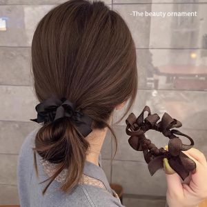 Bowknot Folded Elastic Hair Band