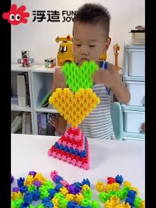 FUZAO | Educational Hexagonal Building Blocks for Boys 6-12 Years Old