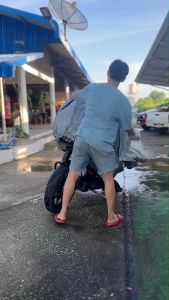 ผ้าคลุมรถมอเตอร์ไซค์ GPX TUSCANY มีให้เลือก 2 เนื้อผ้า HI PVC-เทา และ HI PVC-เหลือง พร้อมส่ง